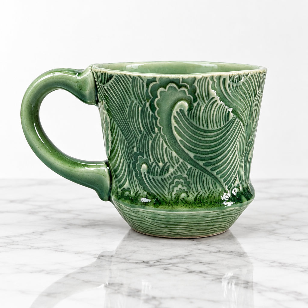 Green 12 oz Mug